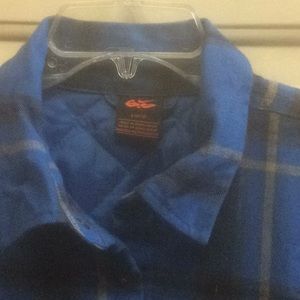 Nike 6.0 youth plaid quilted shirt Sz L 14-16